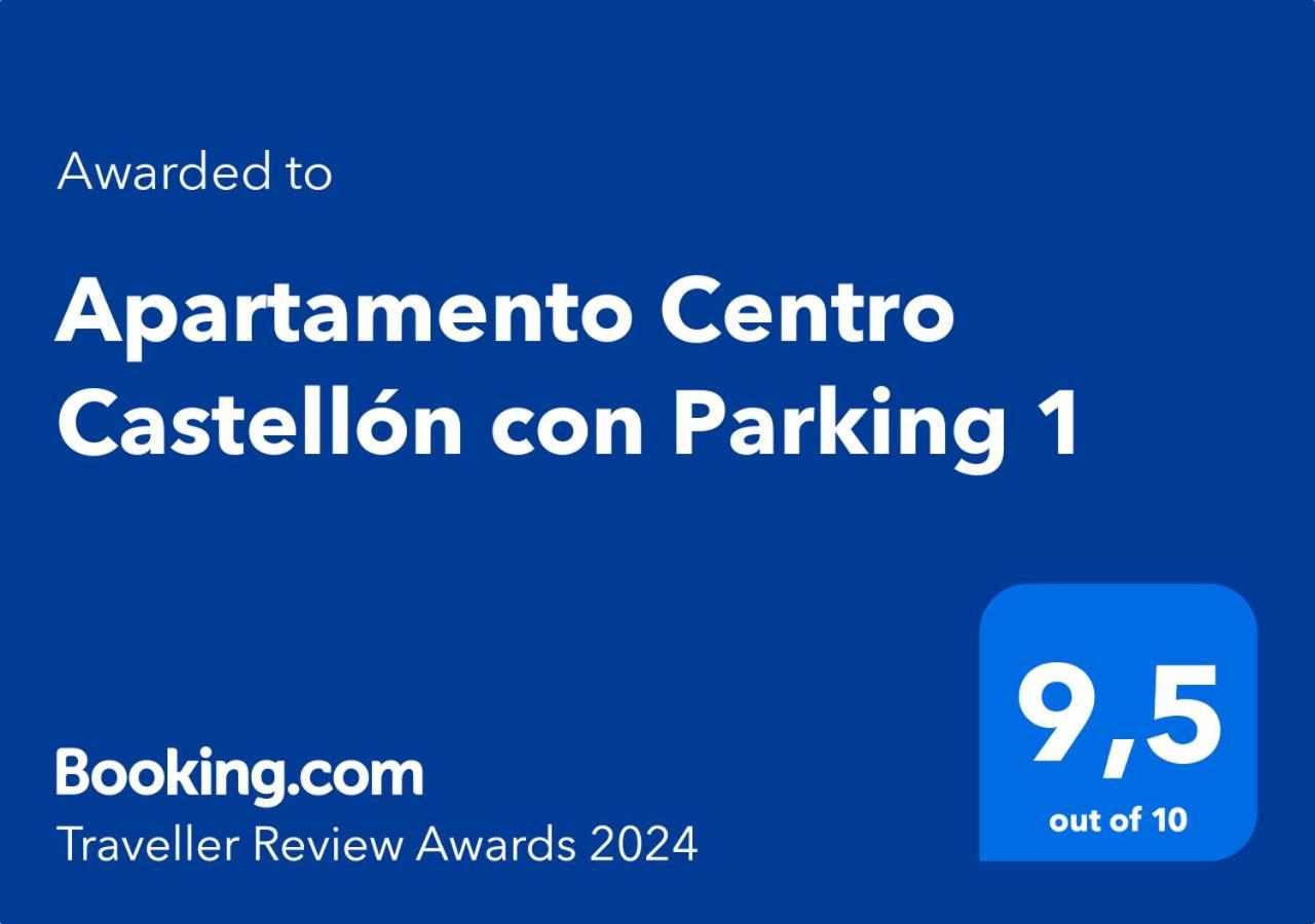 Apartamento Centro Castellon Con Parking 1 Castellón de la Plana Exteriör bild